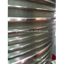 Screen basket for stock preparation paper making